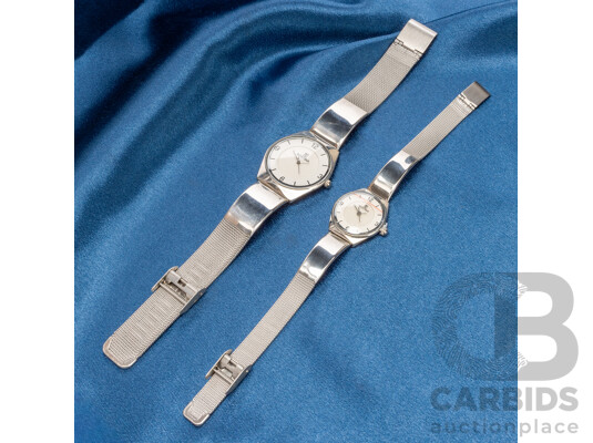 Pair of Rostina Quartz Watches - Lot of 2