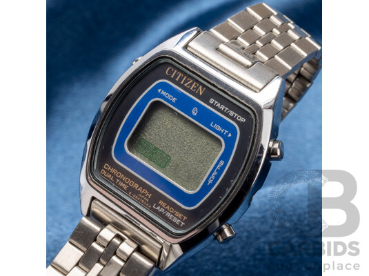 Citizen Eco-Drive Digital Chronograph Watch