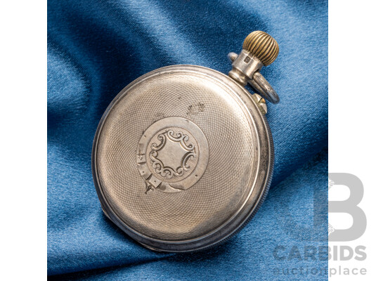 925 Sterling Silver Pocket Watch, Birmingham, 1906 - 68360