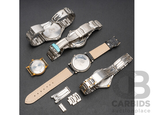 Collection of Men's Watches - Lot of 5