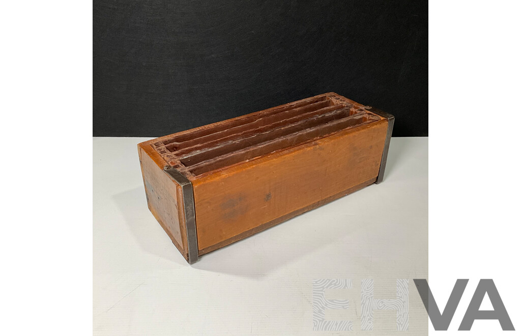 Vintage Tobacco Drying Box with Internal Drawers