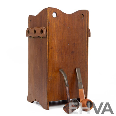 Vintage Timber Tobacco Cabinet