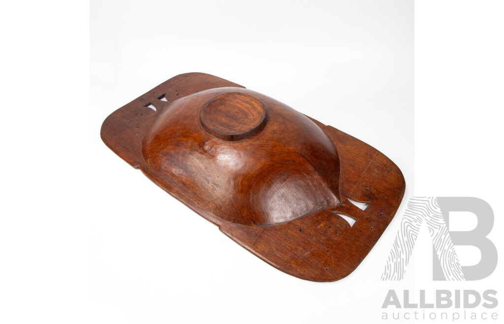Large Hand Carved Polynesian From the Trobriand Islands