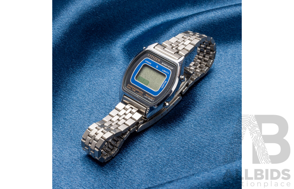 Citizen Eco-Drive Digital Chronograph Watch