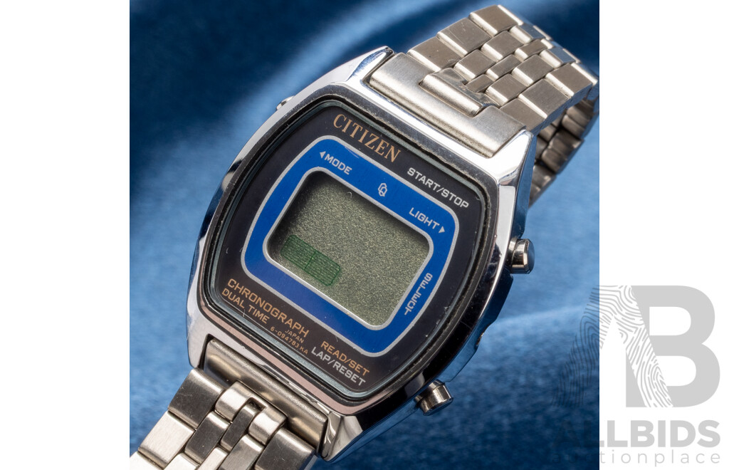 Citizen Eco-Drive Digital Chronograph Watch