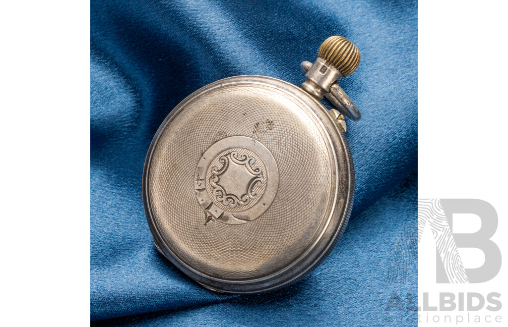 925 Sterling Silver Pocket Watch, Birmingham, 1906 - 68360