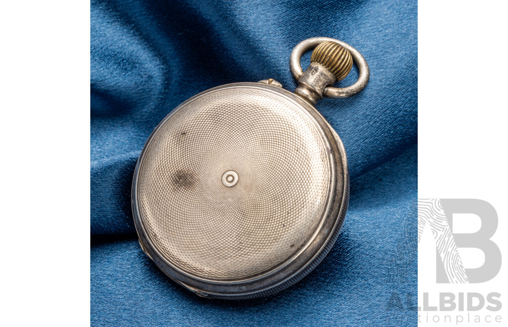 925 Sterling Silver Pocket Watch, Birmingham, 1906 - 68360