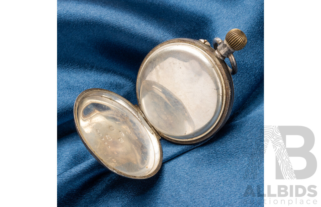 925 Sterling Silver Pocket Watch, Birmingham, 1906 - 68360