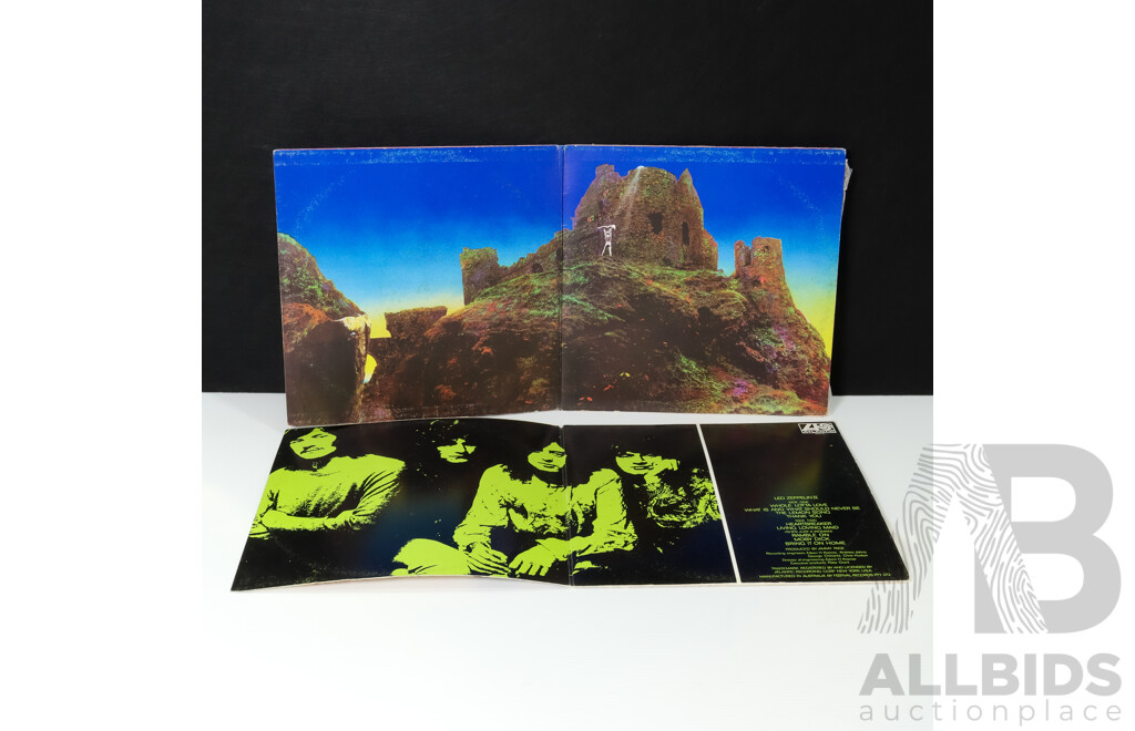 Pair of Led Zeppelin LP Records