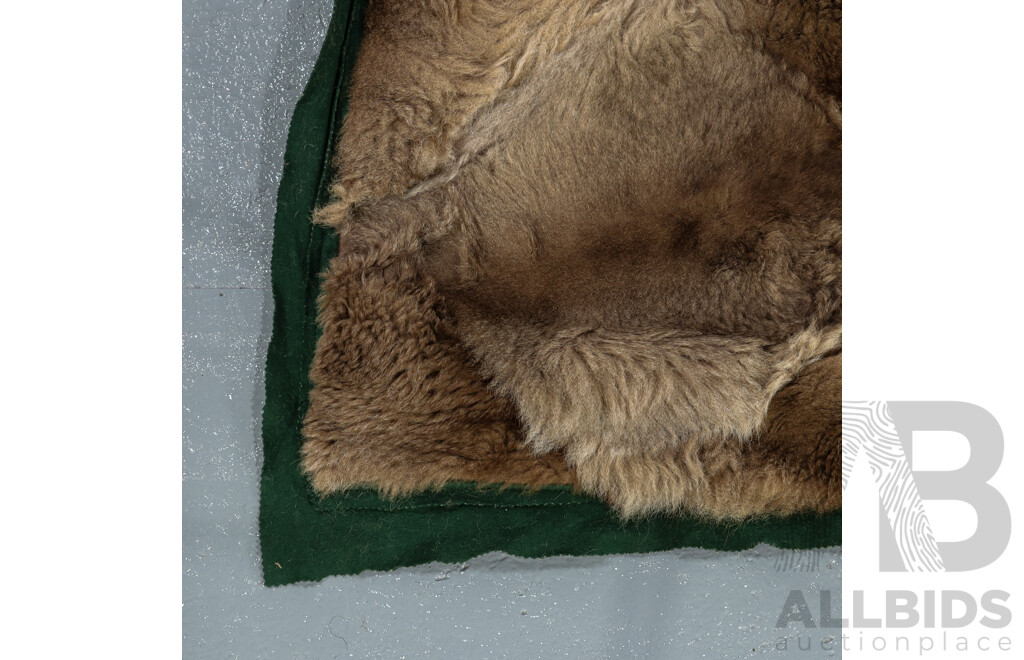 Vintage Kangaroo Patchwork Rug
