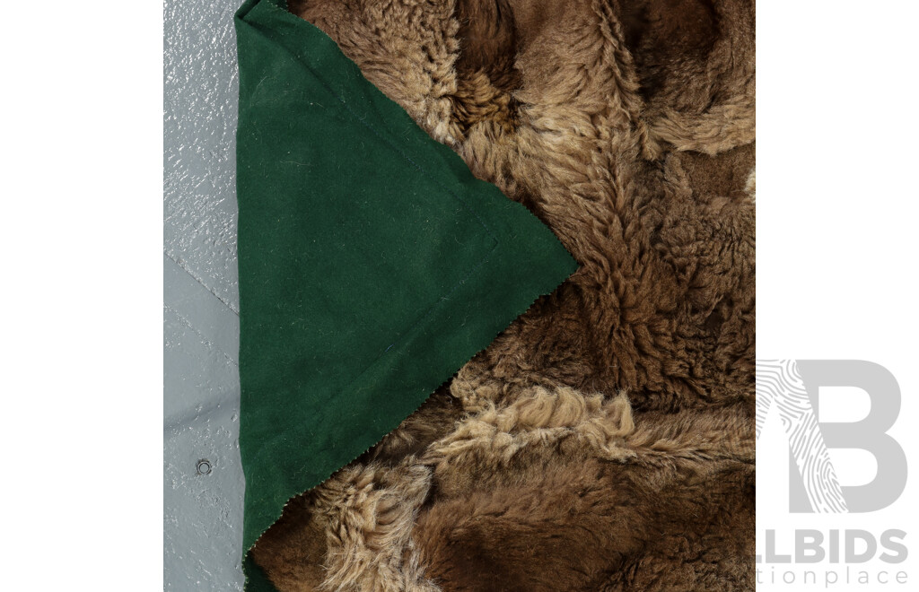 Vintage Kangaroo Patchwork Rug
