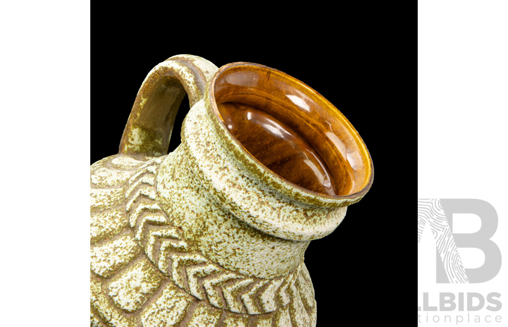 Large Mid-Century West German Pottery Floor Vase by Bay Keramik, Model 73-45