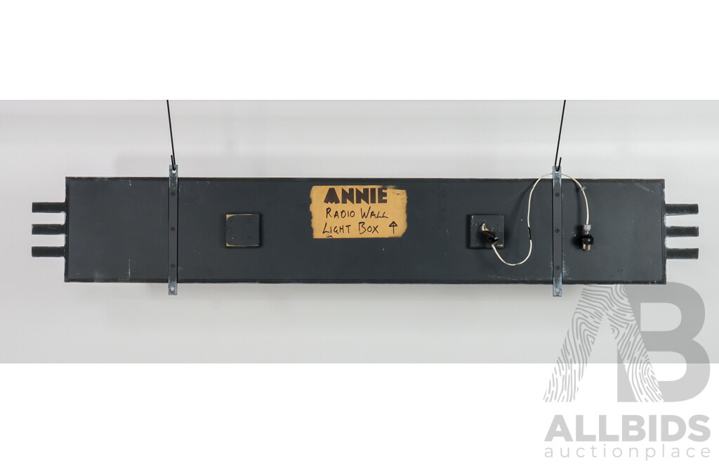Bespoke Theatrical ‘ON THE AIR’ Illuminated Radio Studio Light Box