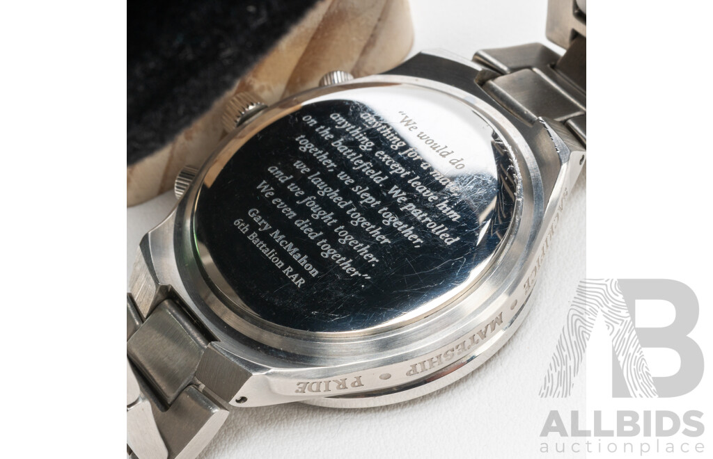 Vietnam Commemorative Watch, 6th Battalion RAR, Quartz Movement
