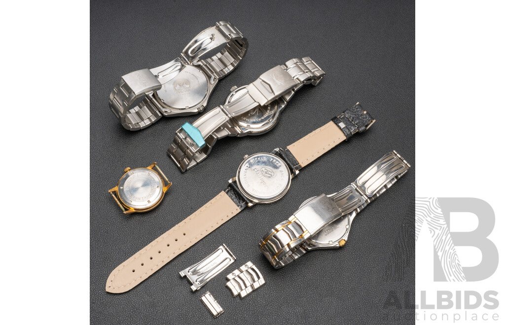 Collection of Men's Watches - Lot of 5
