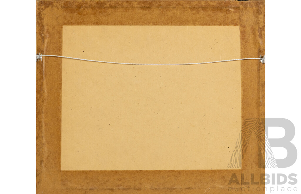 Nick Quijano (20th Century, Puerto Rican Born American, 1953-), Heading to Beach & at the Beach (1991), Signed Limited Edition Miniature Lithographs, 27 x 32 cm (frame)