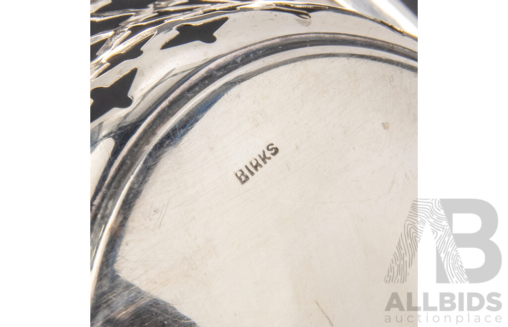 Sterling Silver Basket, Henry Birks & Sons, Canada