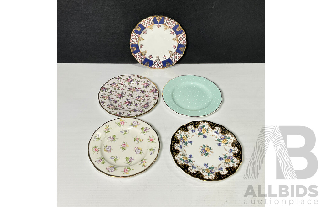 Royal Albert England 100 Years Anniversary Collection Plates