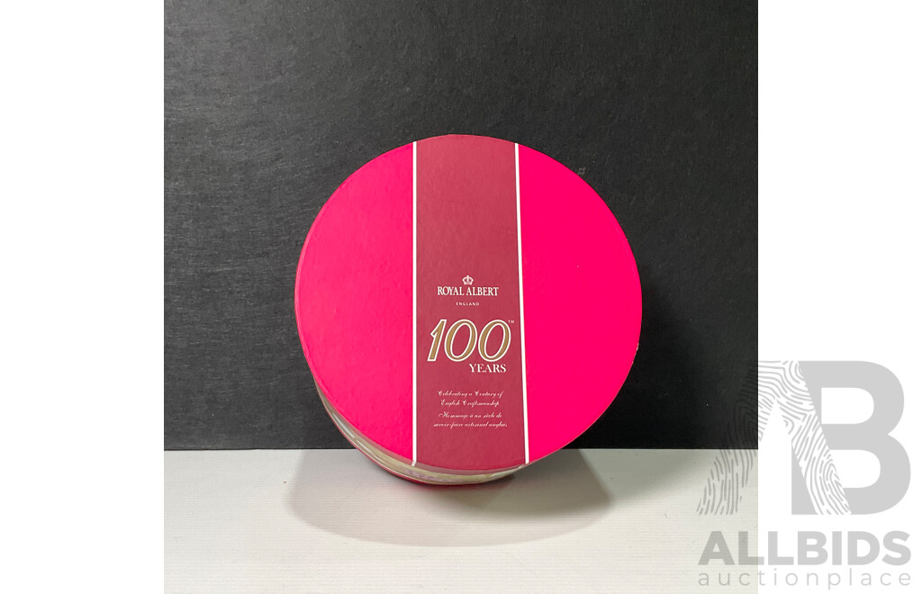 Royal Albert England 100 Years Anniversary Collection Plates