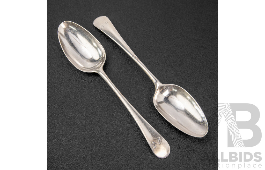 Two Antique Sterling Silver Forks, Possibly by William Cripps, London