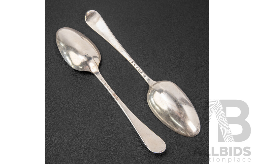 Two Antique Sterling Silver Forks, Possibly by William Cripps, London