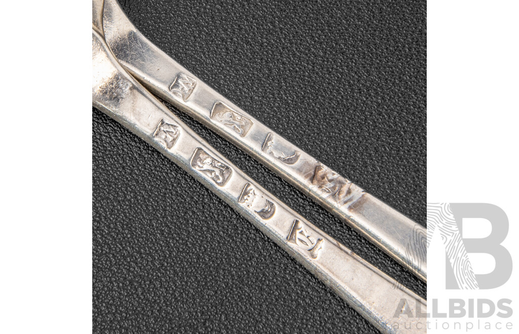 Two Antique Sterling Silver Forks, Possibly by William Cripps, London