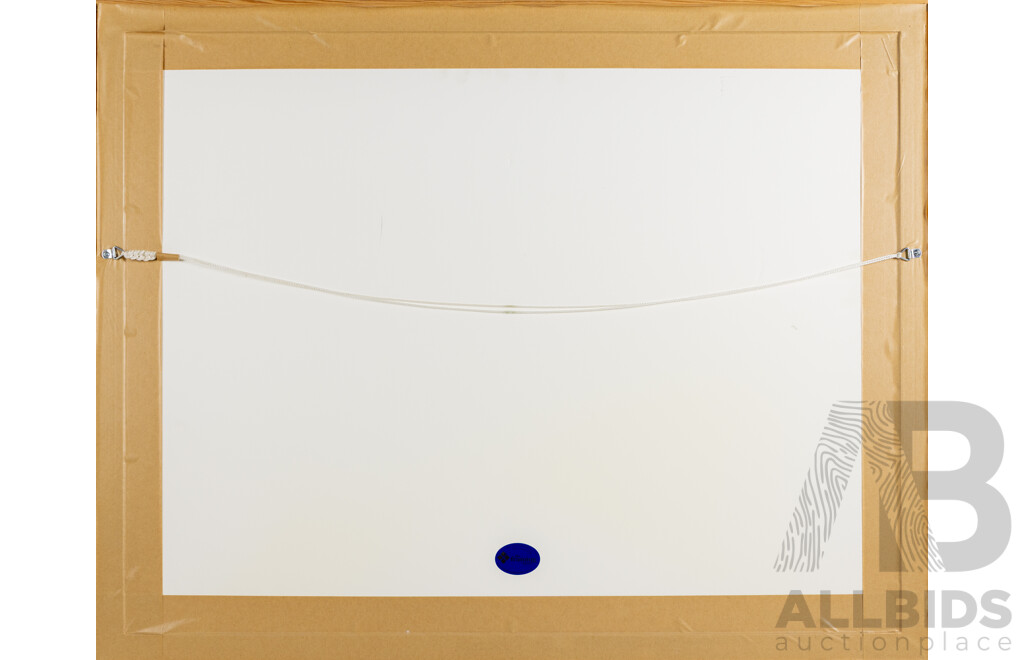 Lesley Band (20th Century), Echoes in the Garden, Original Pencil & Mixed Media, 72 x 91 cm (frame)