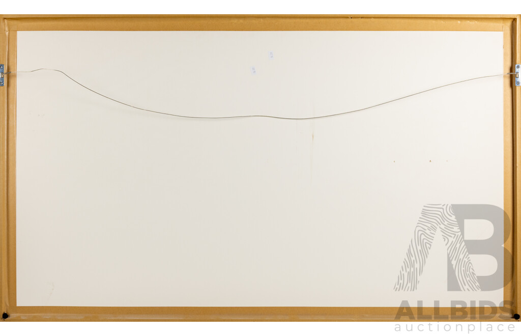 Mitsuhiro Unno (20th Century, Japanese, 1939-1979), Heading Home (1976), Limited Edition & Signed Original Colour Woodblock, 73 x 123 cm (frame)