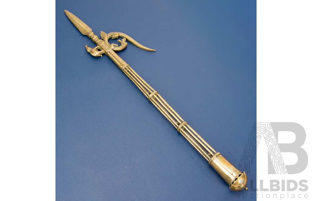 Good Reproduction Brass Ankus Elephant Goad