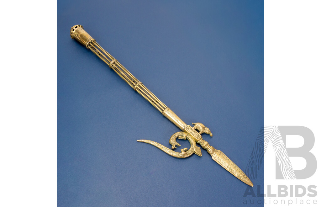 Good Reproduction Brass Ankus Elephant Goad