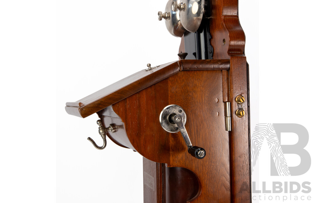 Vintage Wall Mount Commonwealth Ericsson Rotary Phone