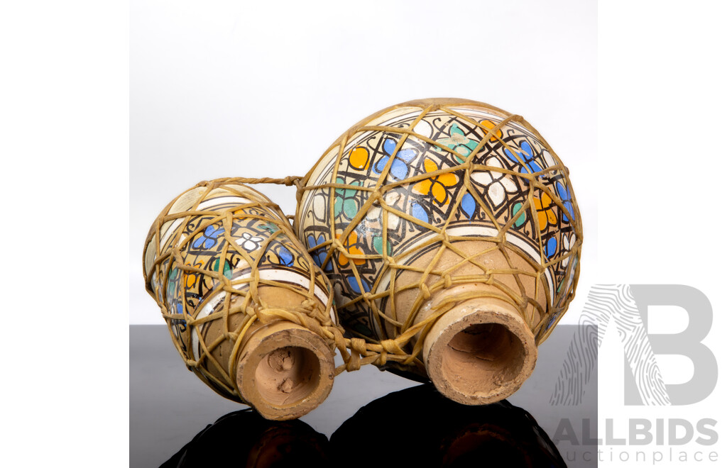 Traditional Moroccan Tbilat Handcrafted Drums