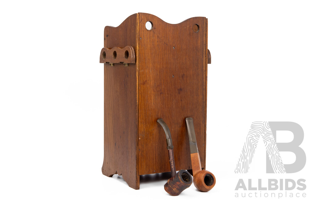 Vintage Timber Tobacco Cabinet