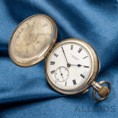 925 Sterling Silver Pocket Watch, Birmingham, 1906 - 68360
