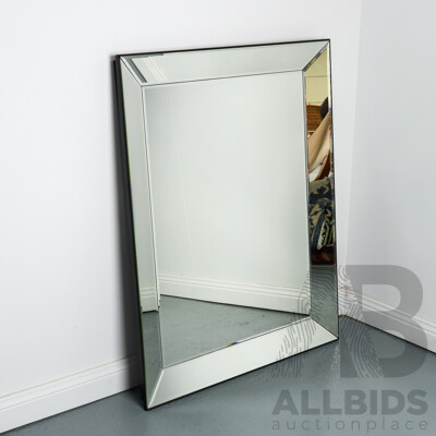 Early Settler Rectangular Mirror with Bevelled Frame