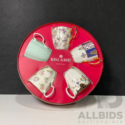 Royal Albert England 100 Years Anniversary Collection Cups