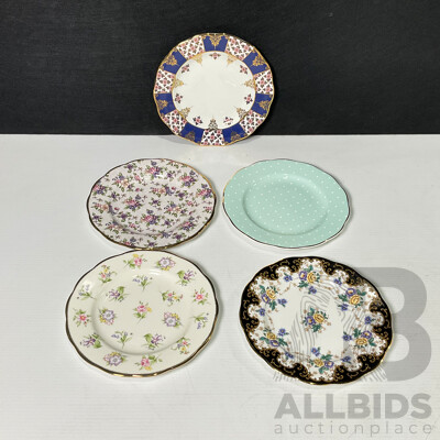 Royal Albert England 100 Years Anniversary Collection Plates