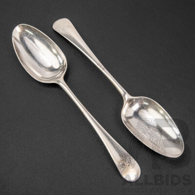 Two Antique Sterling Silver Forks, Possibly by William Cripps, London