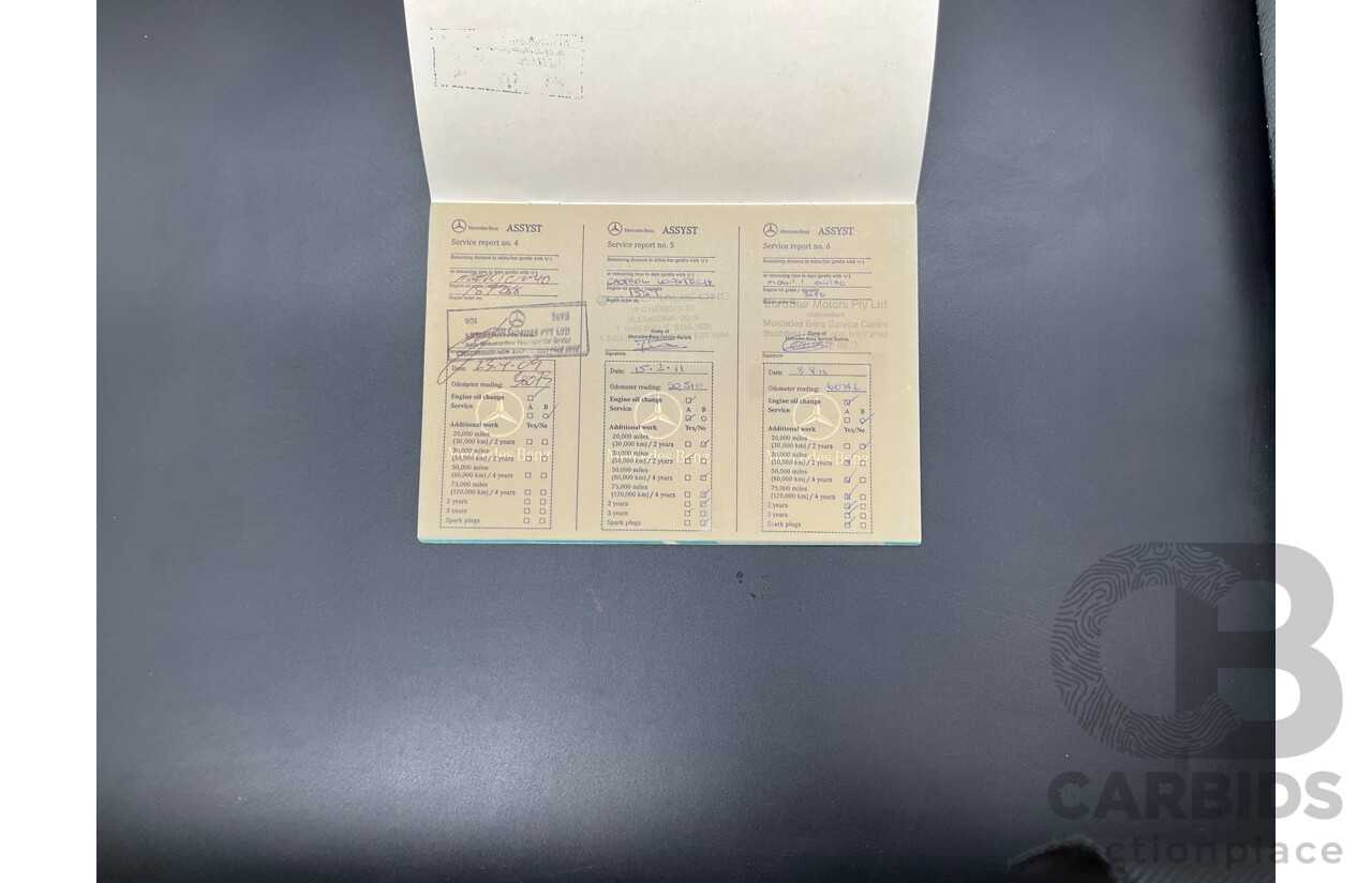 1/2002 Mercedes-Benz C240 Classic W203 4d Sedan Alablaster White V6 2.6L