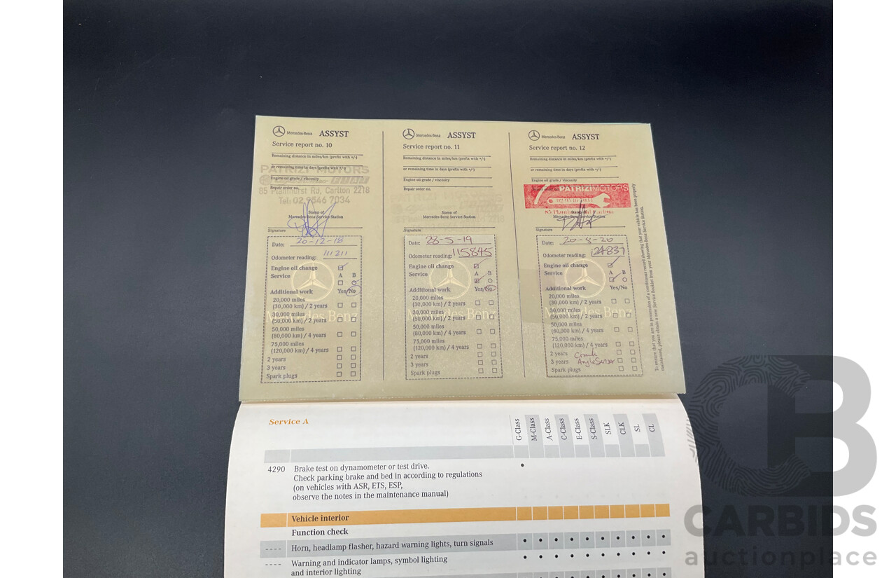 1/2002 Mercedes-Benz C240 Classic W203 4d Sedan Alablaster White V6 2.6L