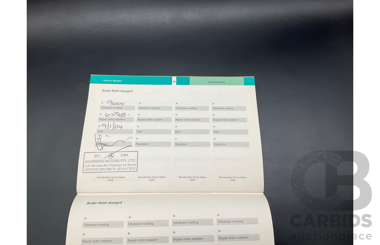 1/2002 Mercedes-Benz C240 Classic W203 4d Sedan Alablaster White V6 2.6L