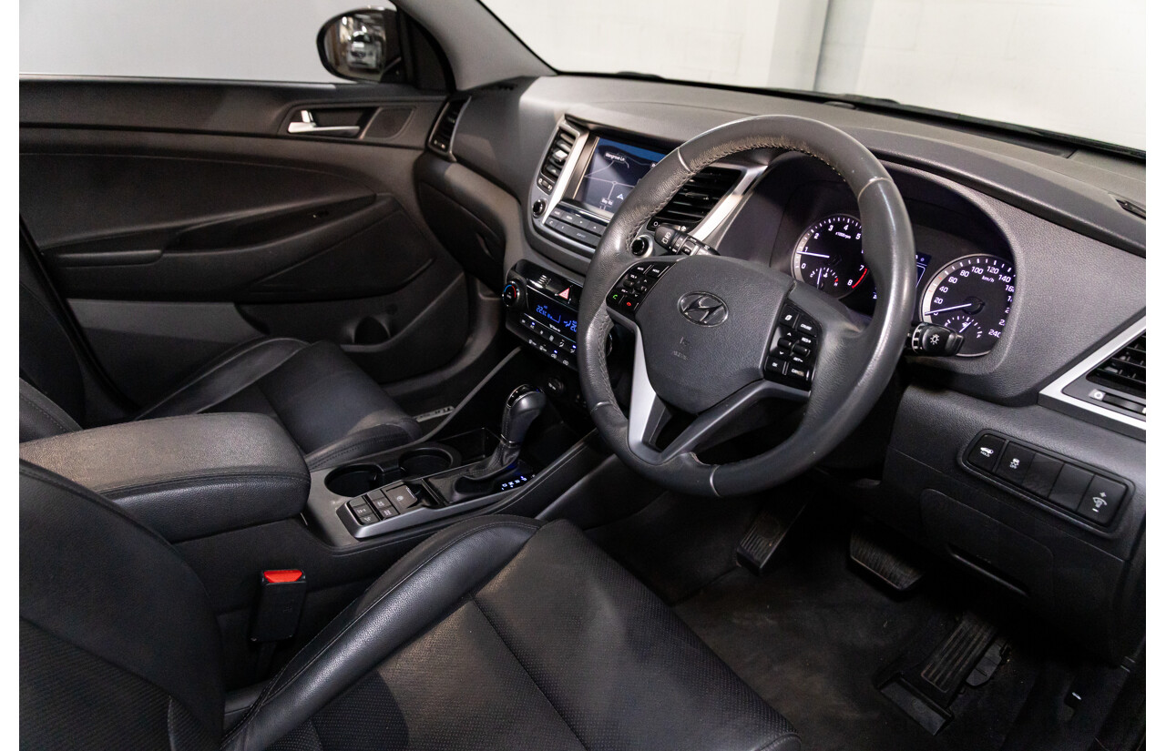 1/2016 Hyundai Tucson Elite (AWD) TLE 4d Wagon Thunder Black Turbo 1.6L