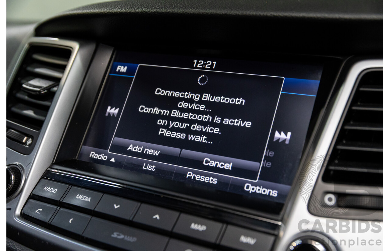 1/2016 Hyundai Tucson Elite (AWD) TLE 4d Wagon Thunder Black Turbo 1.6L