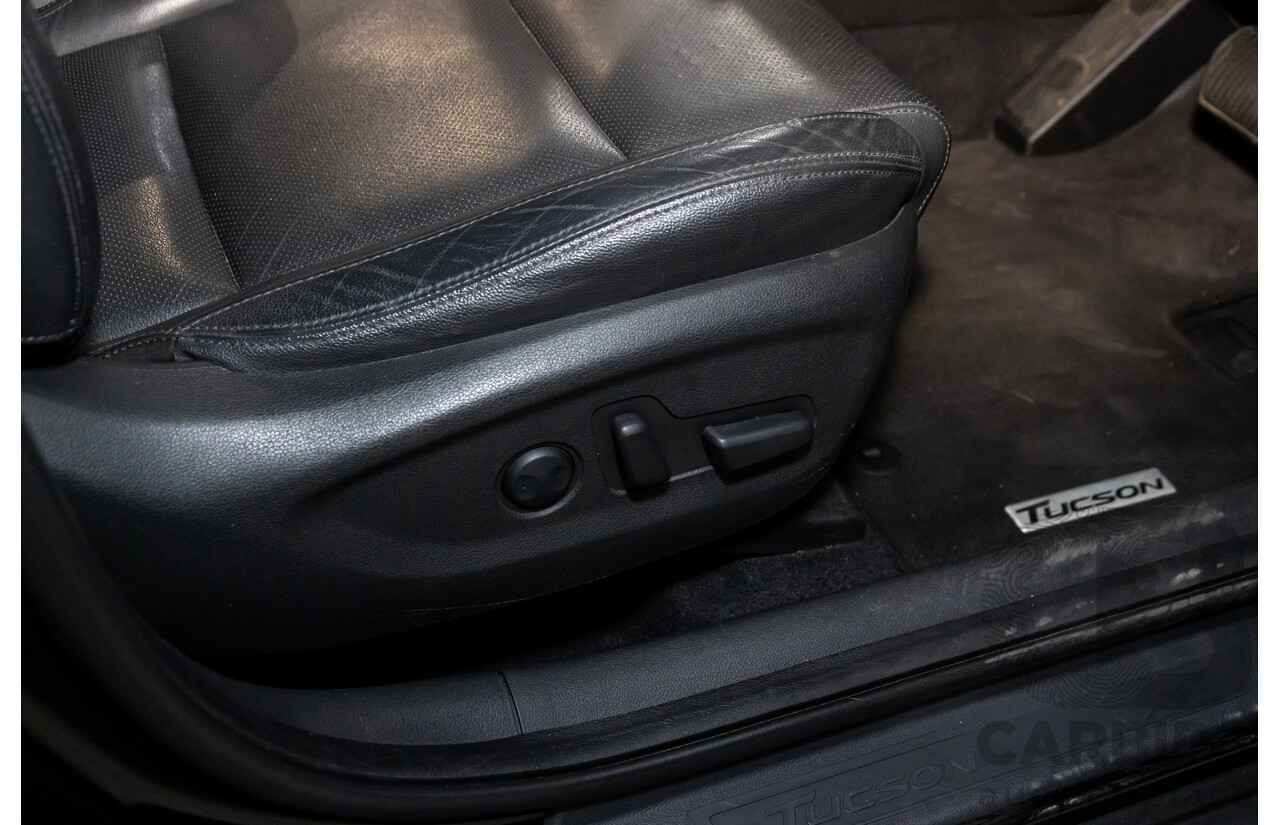 1/2016 Hyundai Tucson Elite (AWD) TLE 4d Wagon Thunder Black Turbo 1.6L