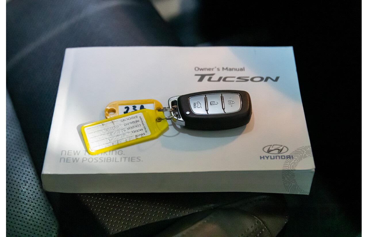 1/2016 Hyundai Tucson Elite (AWD) TLE 4d Wagon Thunder Black Turbo 1.6L