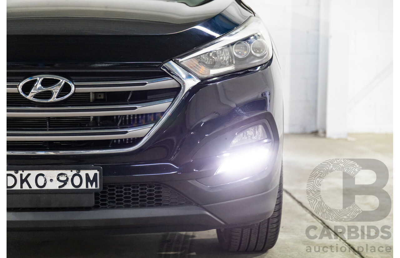 1/2016 Hyundai Tucson Elite (AWD) TLE 4d Wagon Thunder Black Turbo 1.6L