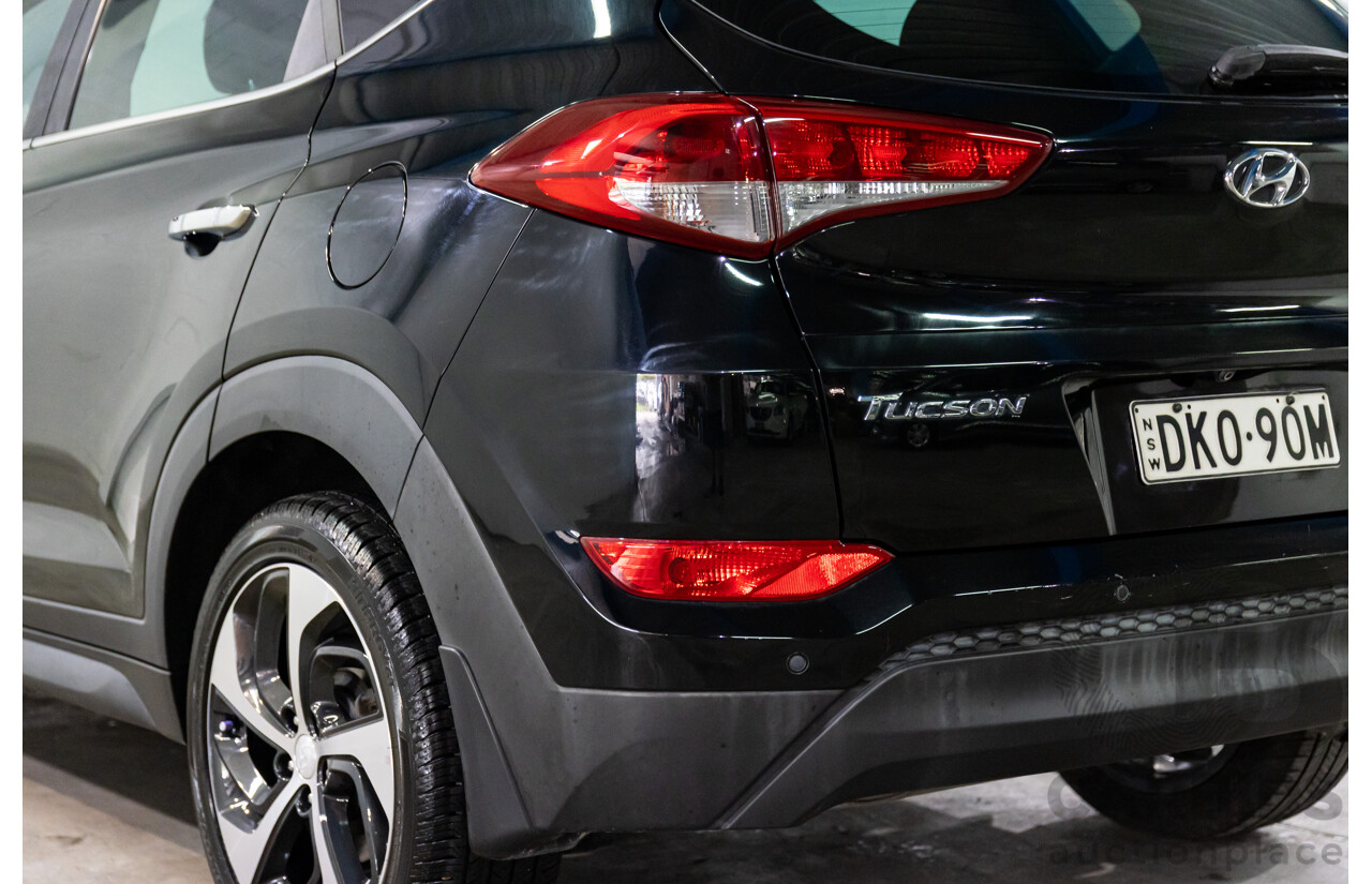 1/2016 Hyundai Tucson Elite (AWD) TLE 4d Wagon Thunder Black Turbo 1.6L