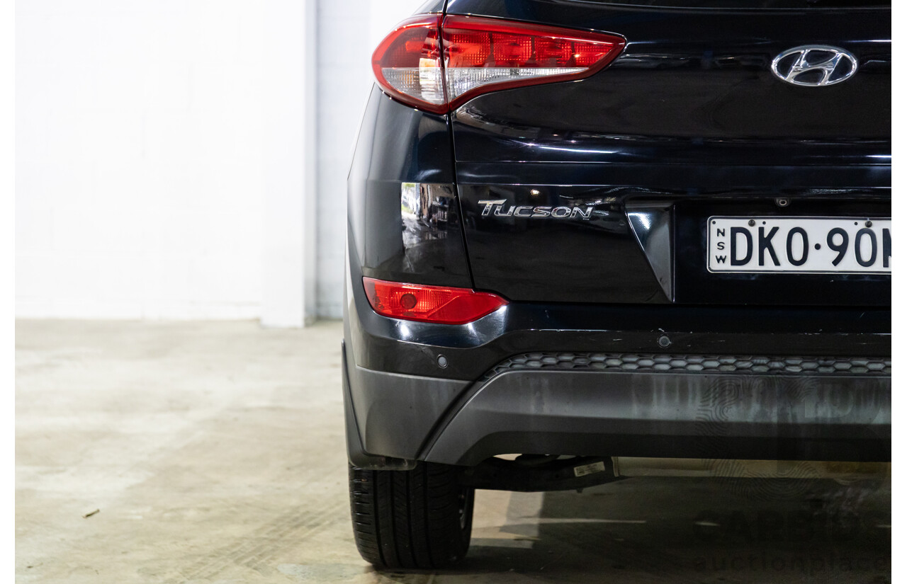 1/2016 Hyundai Tucson Elite (AWD) TLE 4d Wagon Thunder Black Turbo 1.6L