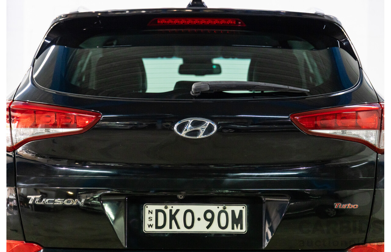 1/2016 Hyundai Tucson Elite (AWD) TLE 4d Wagon Thunder Black Turbo 1.6L