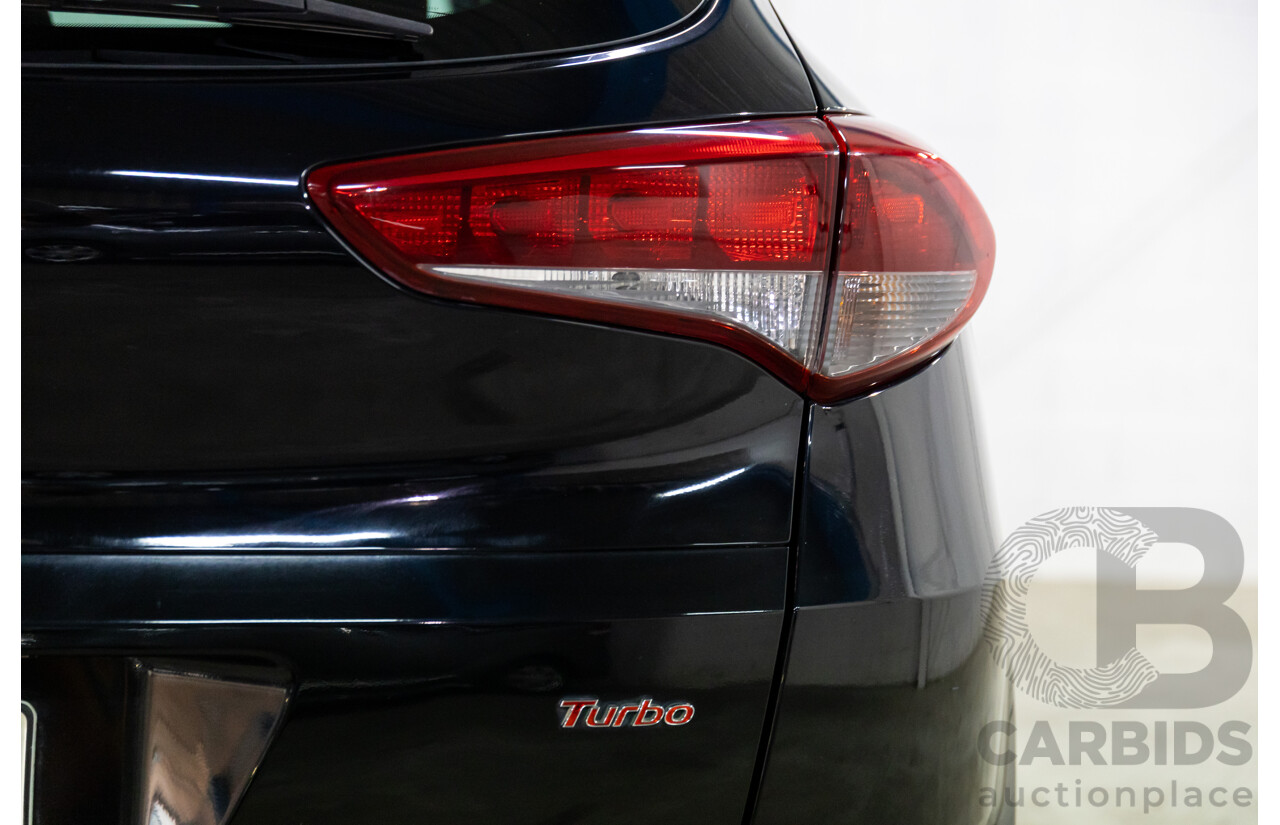 1/2016 Hyundai Tucson Elite (AWD) TLE 4d Wagon Thunder Black Turbo 1.6L